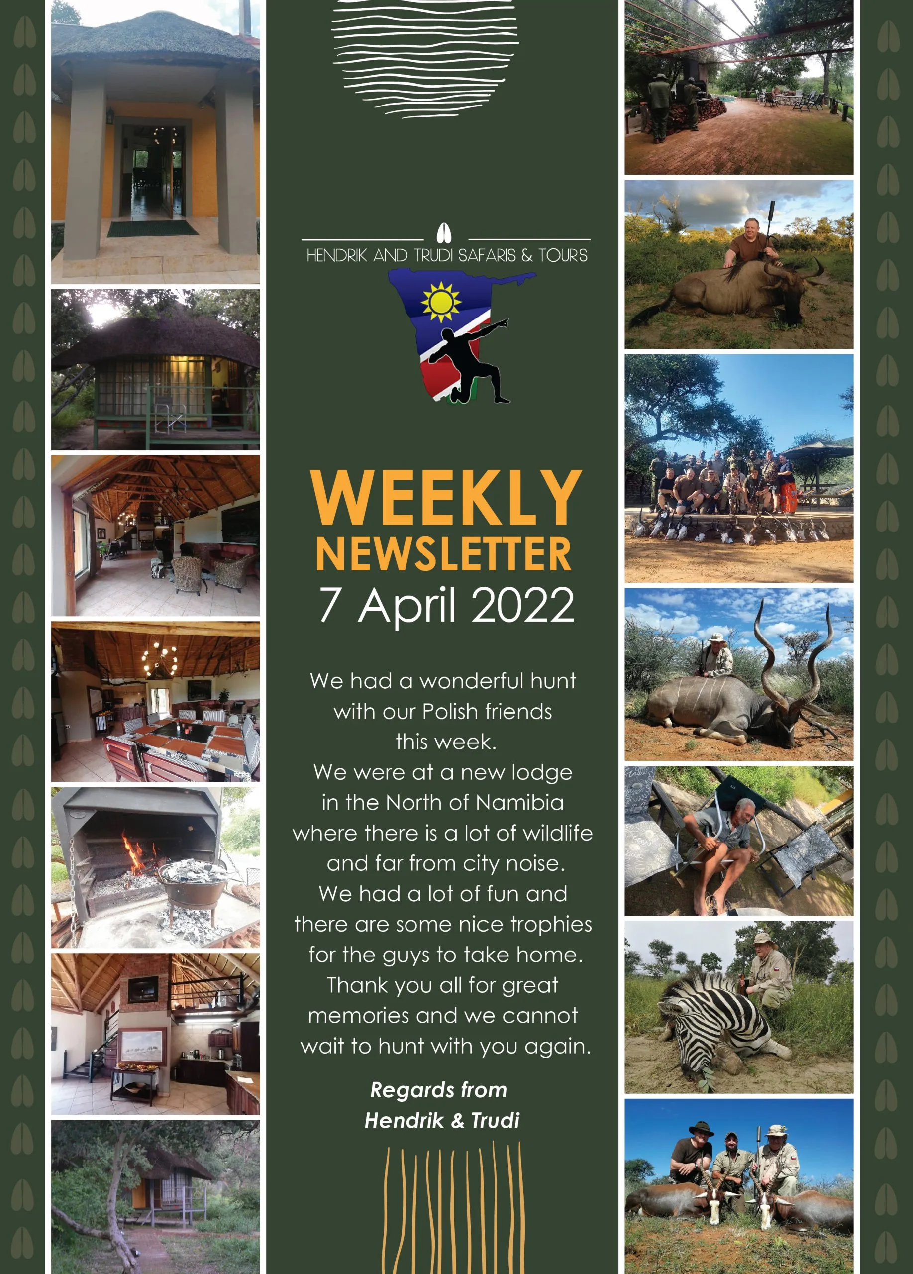 NEWS OF THE DAY 1-01-2 Hendrik and Trudi Safri's News Of The Day April