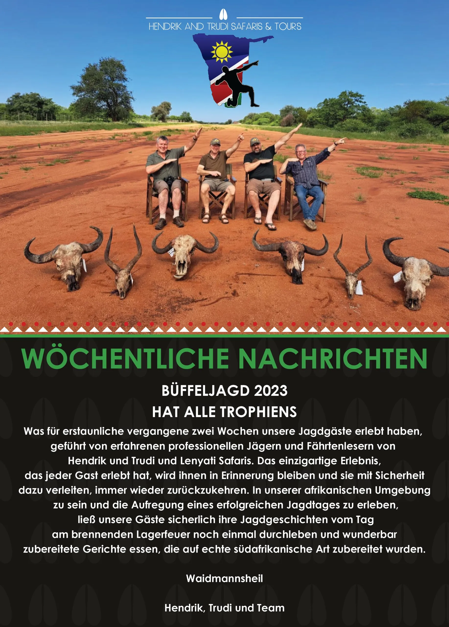 NEWSGERMAN-01 Hendrik and Trudi Newsletter