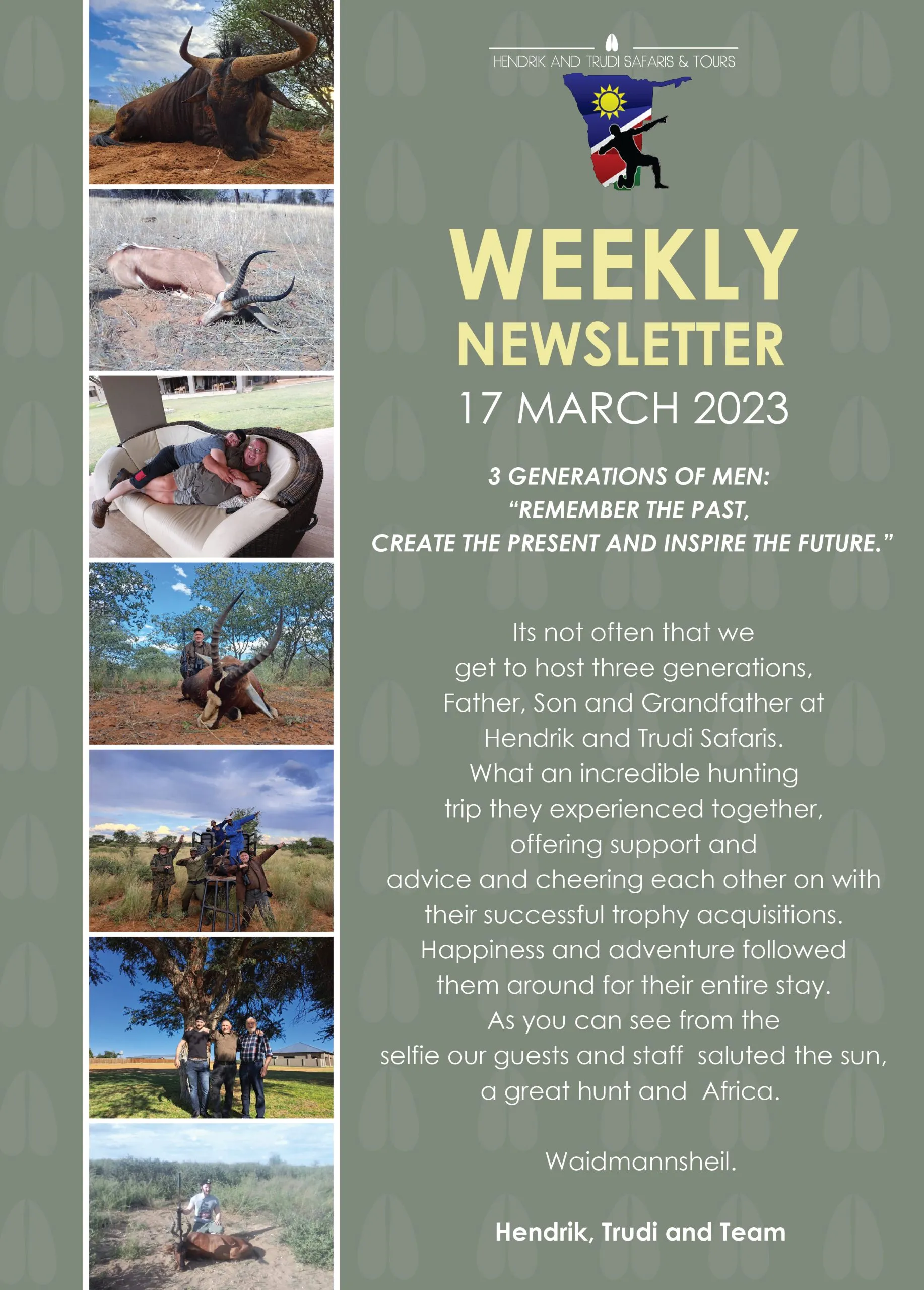 17 Mrt H&T 2 Hendrik and Trudi Newsletter