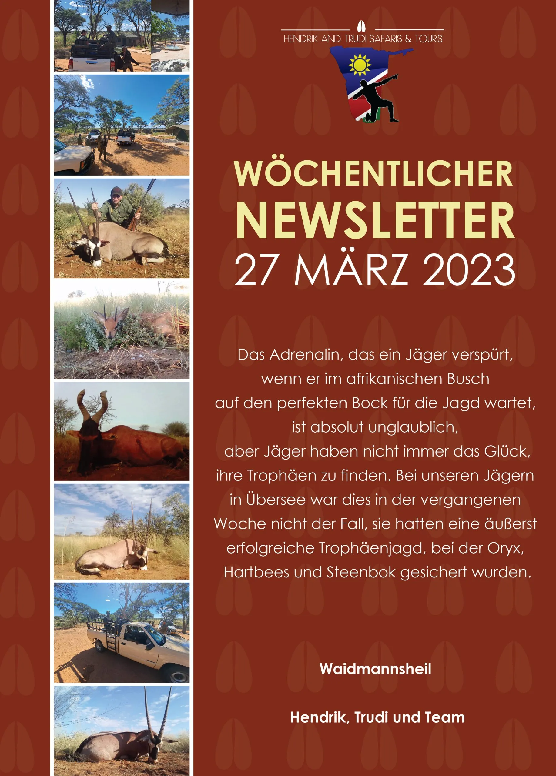 h2 Hendrik and Trudi Newsletter