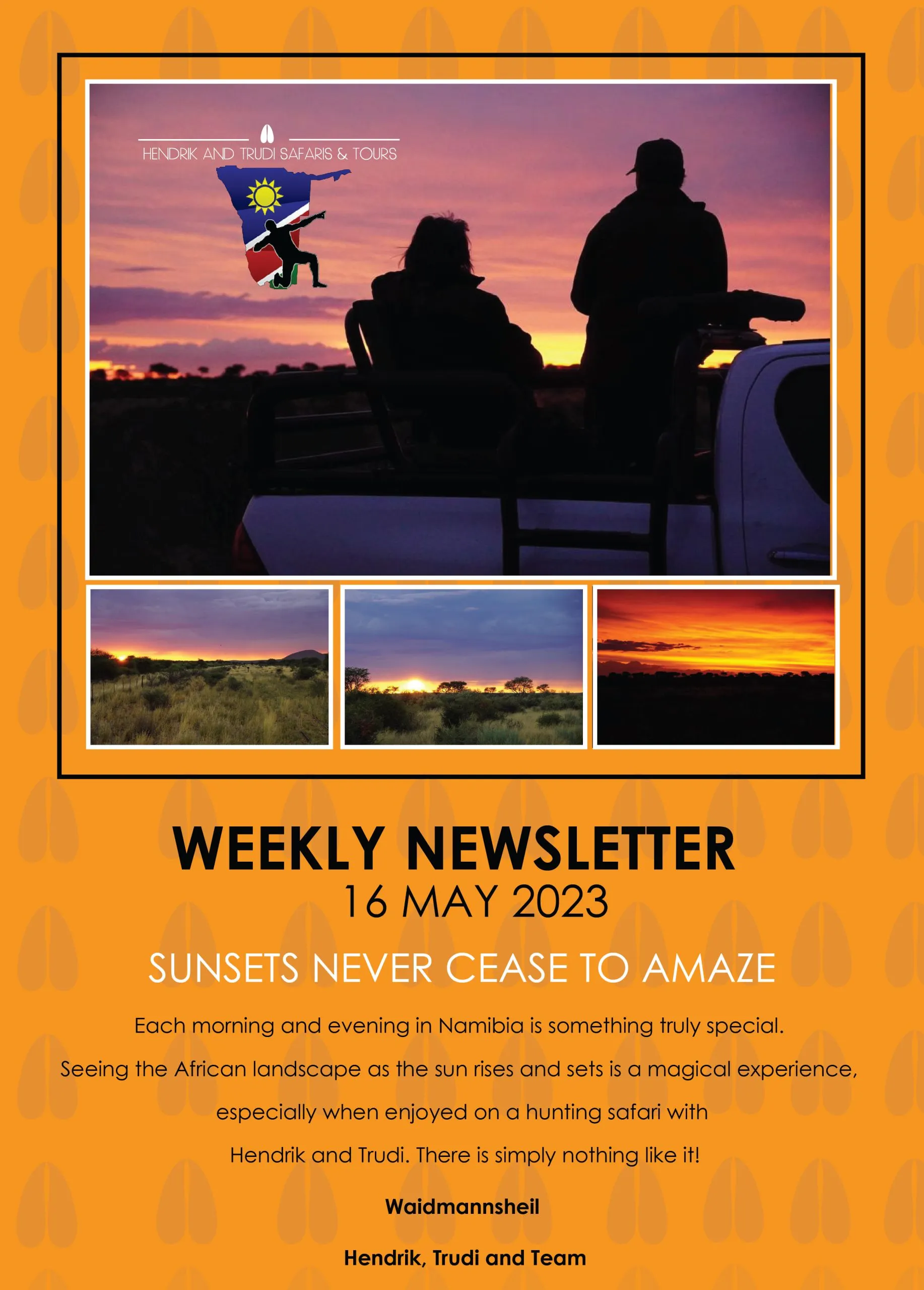 H1 Hendrik and Trudi Newsletter