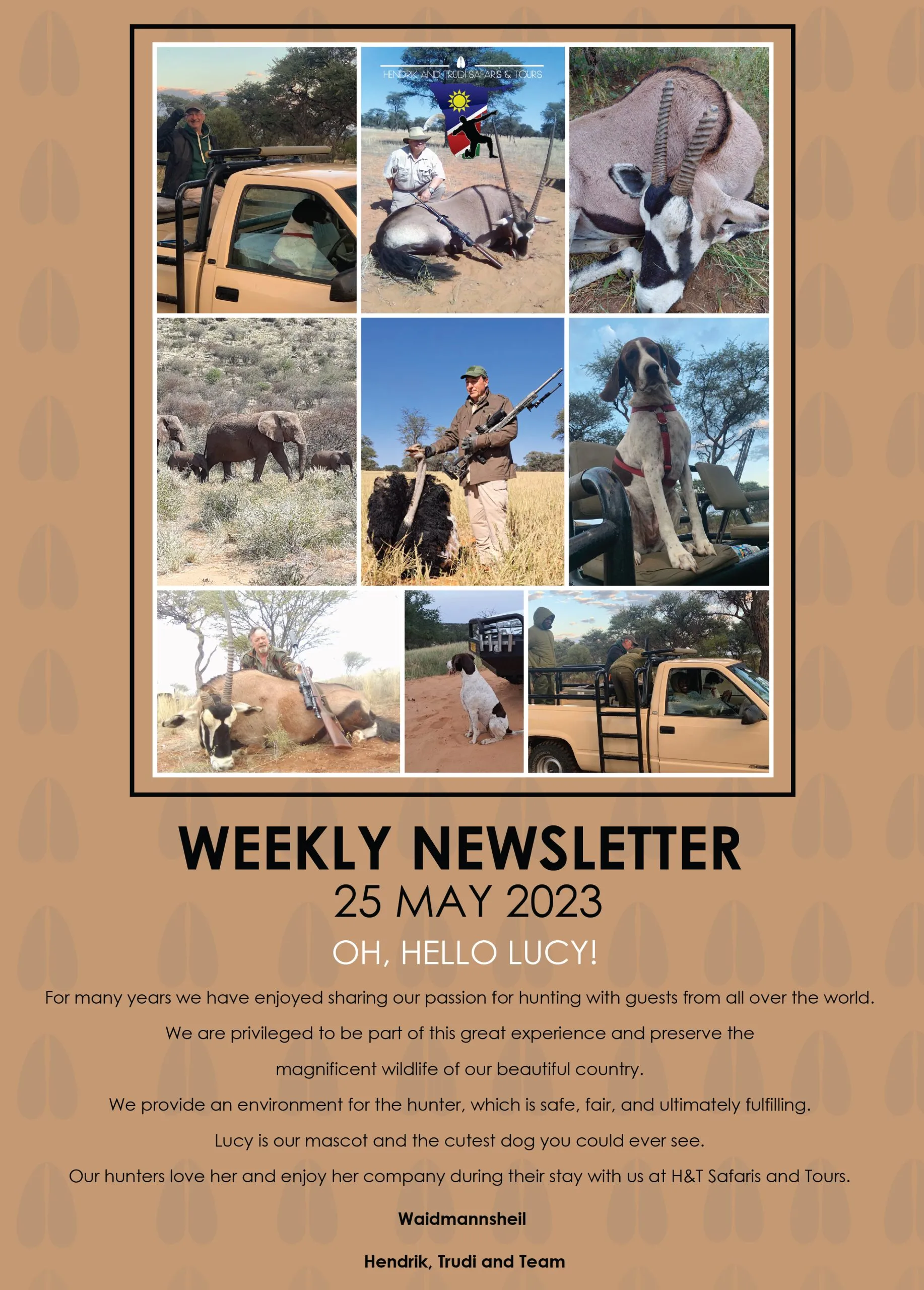 123 Hendrik and Trudi Newsletter