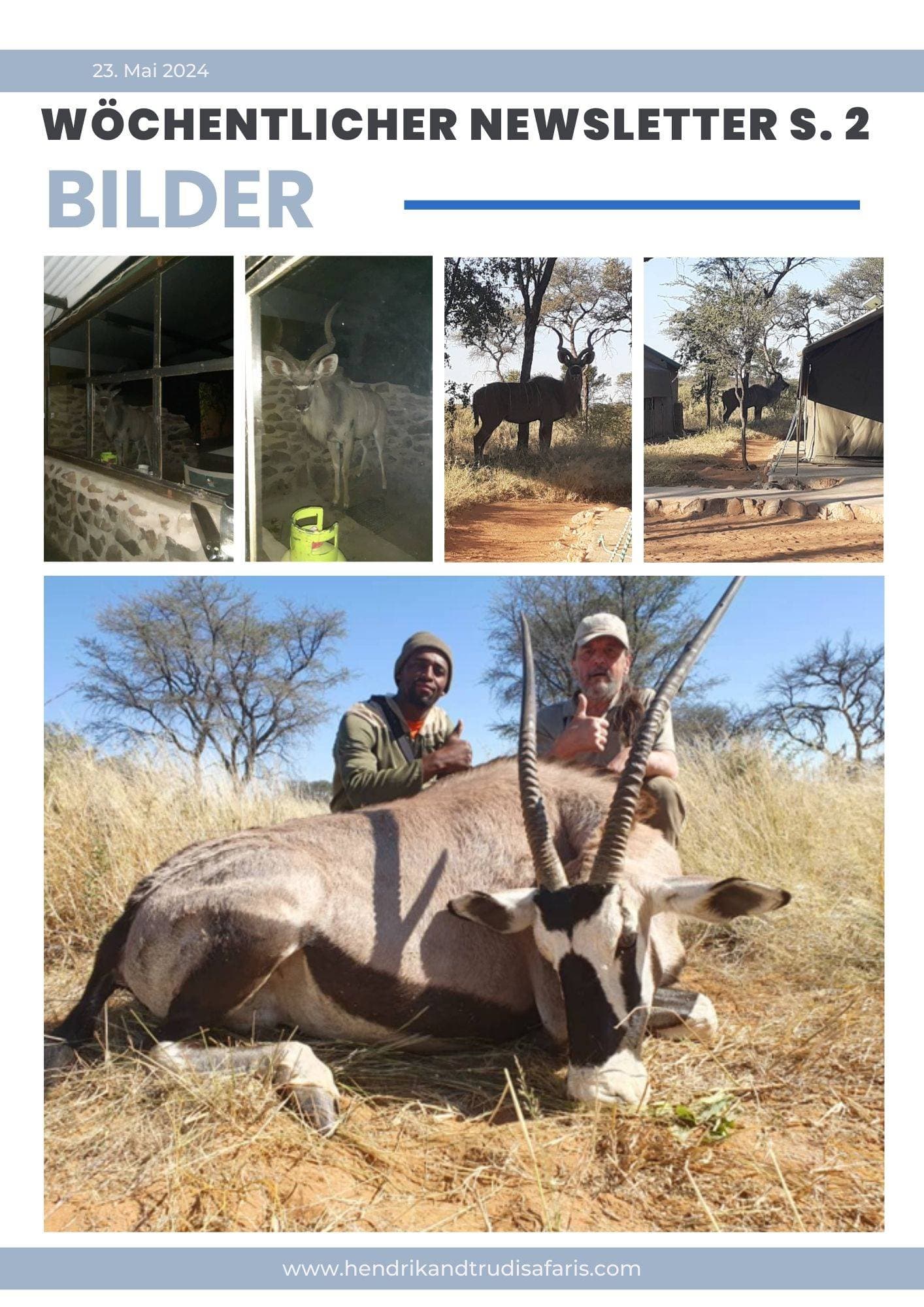 Weekly newsletter 24 May 2024 pg 2 ( German)