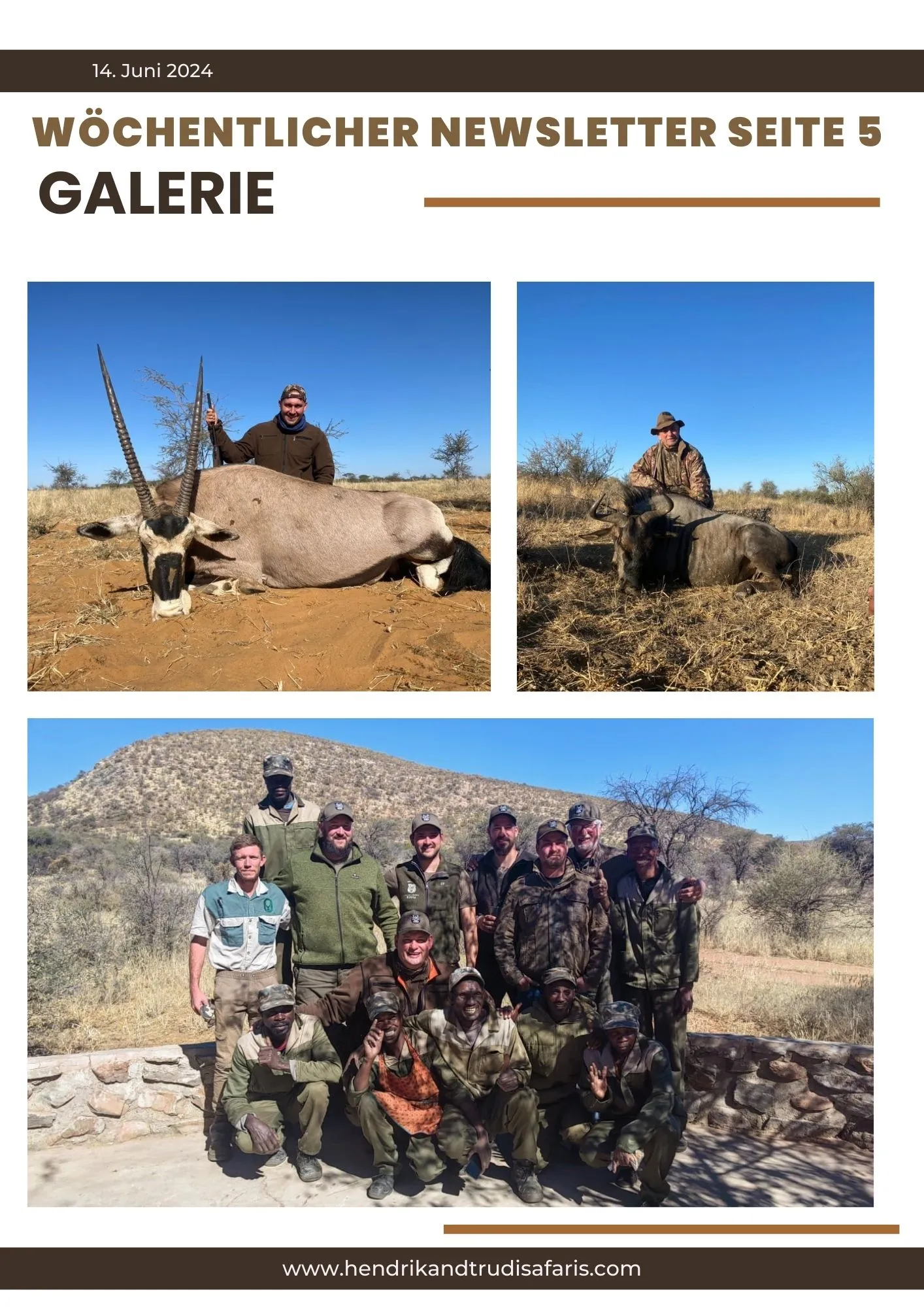 Newsletter 14 June page 5 (german)