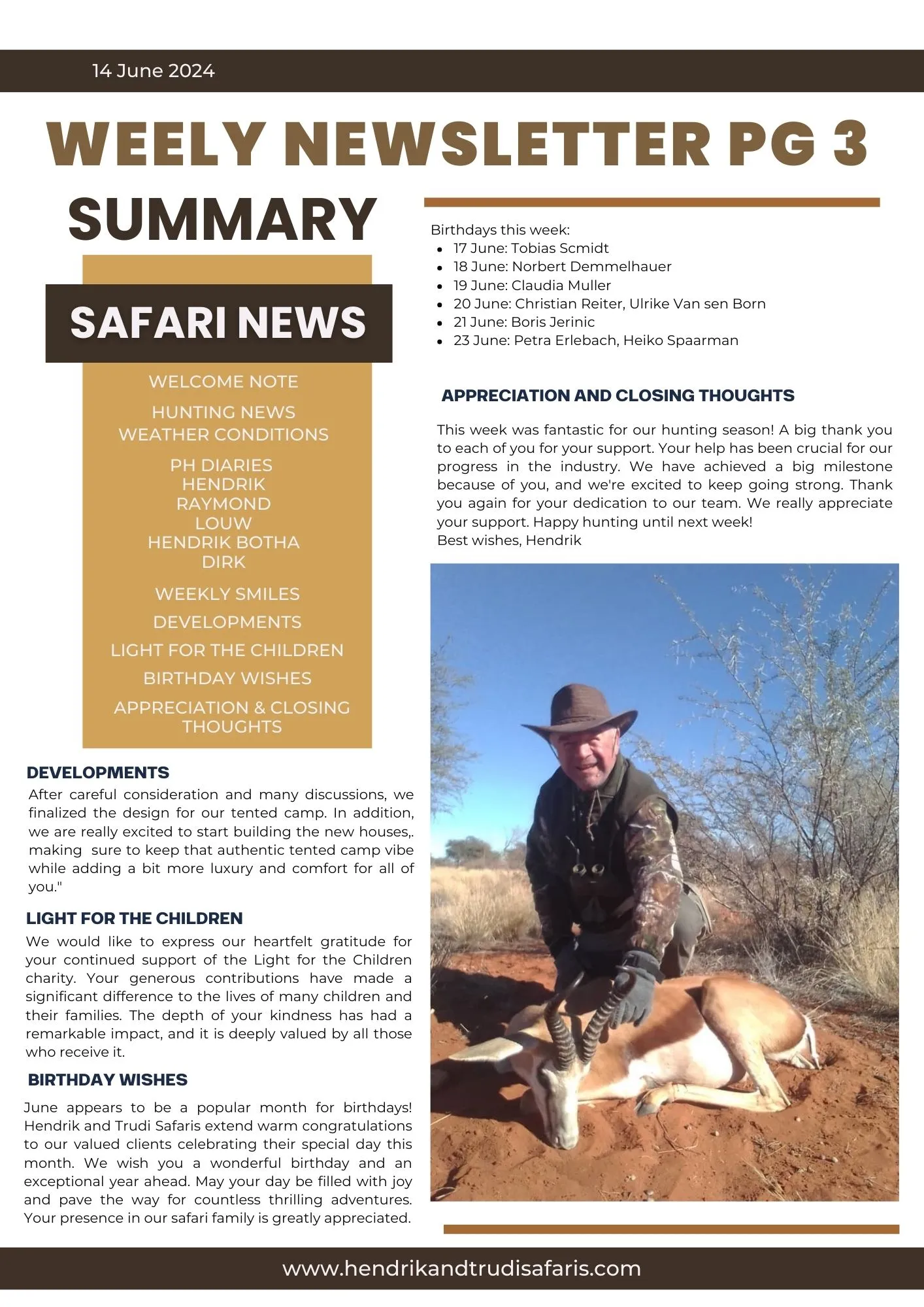 Newsletter 14 June pg 3