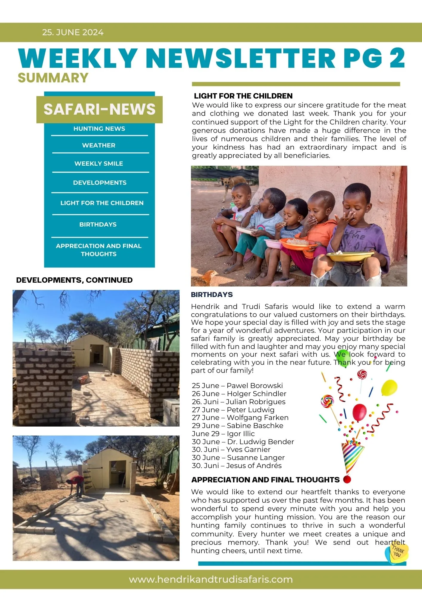 Newsletter 25 June pg 2 (English)