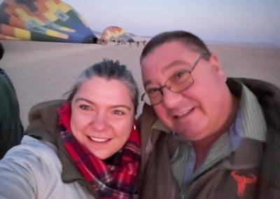 Photograph of Hendrik and Trudi.