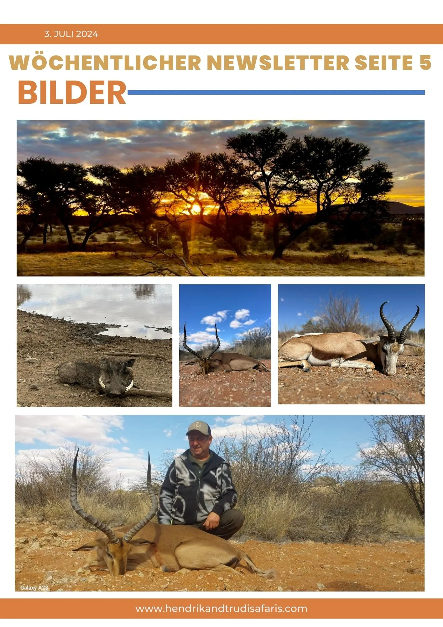 Newsletter 3 July pg 5 (German)