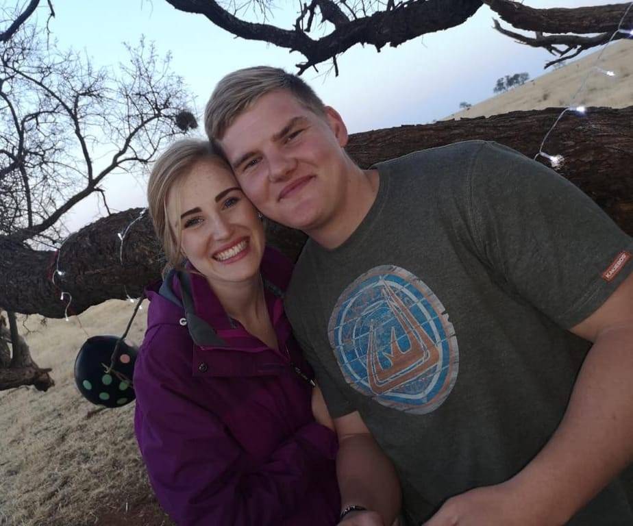 Photograph of Hendrik and Bianca.