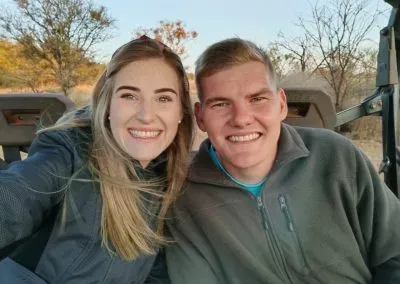 Photograph of Hendrik and Bianca.