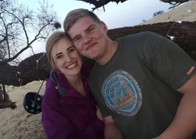 Photograph of Hendrik and Bianca.