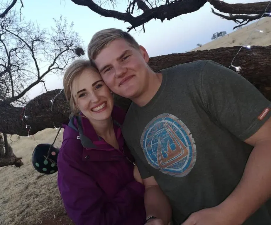 Photograph of Hendrik and Bianca.